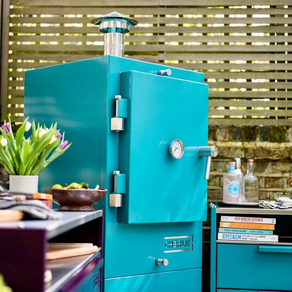 Charlie oven in blue
