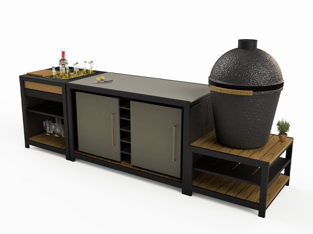 Vibe Inline Kamado configuration
